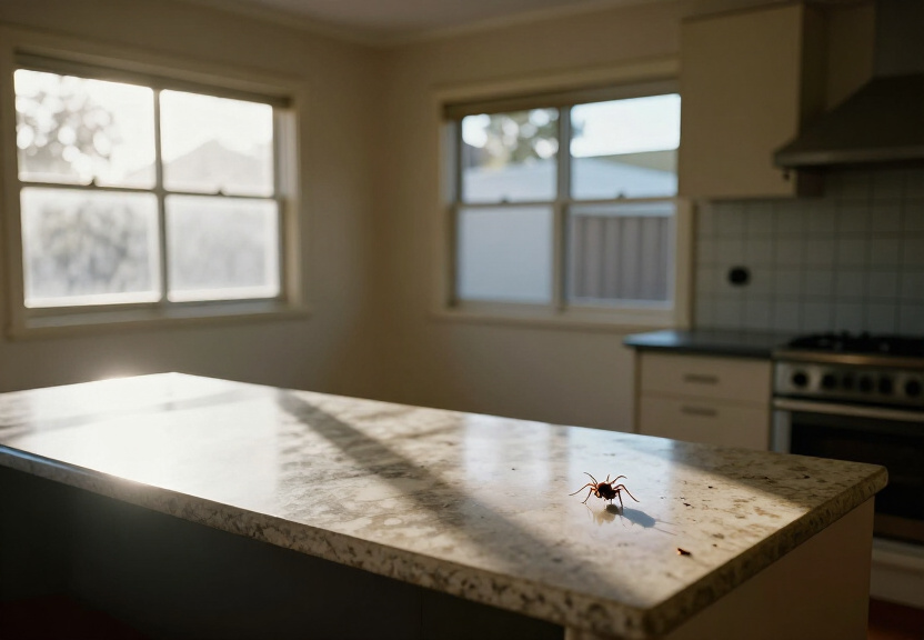 Ant trail in Emerton home before treatment